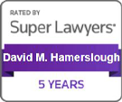 rated by super lawyers david m. hamerslough 5 years